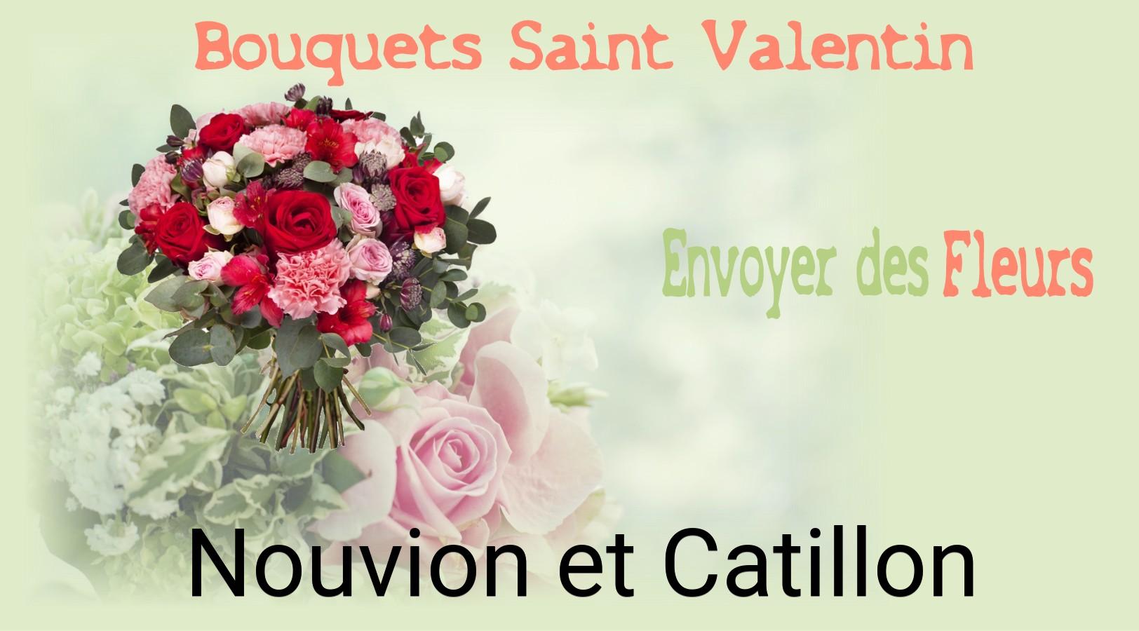 Roses de Saint-Valentin livrées à Nouvion-et-Catillon